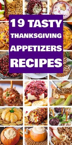 19 Tasty Thanksgiving Appetizers Recipes shown with various delicious dishes. Thanksgiving Appetizers Ideas, Thanksgiving Dips, Pumpkin Fluff Dip, Fancy Appetizer Recipes, Feast Ideas, Best Thanksgiving Appetizers, Cheese Ball Bites, Appetizers Ideas, Simple Appetizer