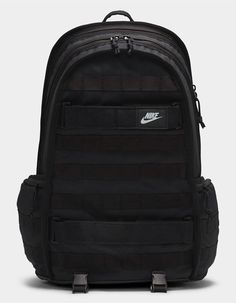 Nike Sportswear Rpm Backpack. With A Padded Back For Comfort And A Versatile Strap System, It's Idea For All Your On-The-Go Needs. Fits Most 15" Laptops. Multiple Zippered Compartments Provide Ample Storage For All Your Gear. Curved Shoulder Straps Adjust To Make Carrying Easy. Padded Back Panel Adds Comfort. Versatile Strap System Offers Multiple Storage Options. 100% Polyester. Spot Clean. Imported. Mochila Nike, Basketball Backpack, Gym Backpack, Nike Bags, Chest Strap, Accessories Packing, Mens Sportswear, Velcro Straps, Nike Sb