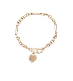 18K Gold Heart Ingot - Love : Sister Hooks Small Mixed Clip Bracelet – FoundRae Elegant Gold Plated Chain Bracelet With Heart Charm, Elegant Metal Chain Bracelet With Heart Charm, Oval Link Diamond Bracelet As Gift, Diamond Bracelet With Oval Link Chain For Gift, Yellow Gold Metal Bracelets With Heart Charm, Oval Link Chain Diamond Bracelet, Elegant Heart Bracelet With Lobster Clasp, Elegant Metal Bracelets With Heart Charm, Gold-tone Oval Link Charm Bracelet