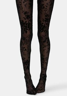 Embroidered Tights, Black Lace Tights, Goth Tights, Black Patterned Tights, Funky Tights, Pattern Tights, Floral Tights, Dr Shoes