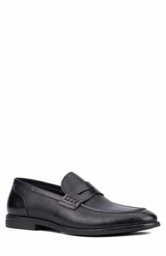 Calvin Klein Jay Leather Loafer (Men) | Nordstromrack Calvin Klein Formal Round Toe Loafers, Calvin Klein Formal Loafers With Round Toe, Calvin Klein Round Toe Loafers For Work, Classic Calvin Klein Leather Loafers, Classic Calvin Klein Slip-on Loafers, Calvin Klein Slip-on Leather Loafers, Calvin Klein Leather Slip-on Loafers, Elegant Calvin Klein Slip-on Loafers, Calvin Klein Elegant Round Toe Loafers