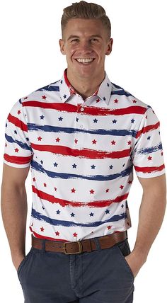 Royal & Awesome American Flag Shirts Men, 4th of July Shirts for Men, Patriotic Golf Shirts for Men, American Flag Golf Shirt American Flag Shirts, Golf Shirts For Men, 4th Of July Shirts, American Flag Shirt, Flag Shirt, Men Fits, Golf Shirt, Branded Shirts, Shirts For Men