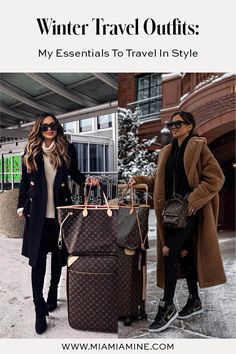 Traveling In Winter Outfits, Airplane Winter Outfit, Chic Plane Outfit Winter, Winter Outfits Traveling, Outfits For Winter In Italy, Traveling In Style, Site Seeing Outfit Winter, Winter Outfit For Traveling, Travel Clothes Women Winter