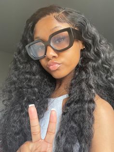 Glasses Baddie, Baddie Glasses, Glasses Women Fashion Eyeglasses, Glasses Selfie, Braids Hairstyles Pictures, Cute Black Guys