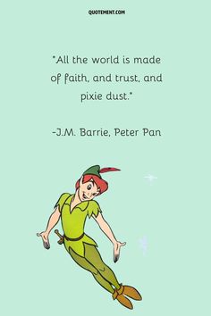 Enjoy these Peter Pan quotes, and try to find some inspiration between the lines! Famous Book Quotes, Fairytale Aesthetic, Fantasy Quotes, Goodbye Gifts, Famous Author Quotes, Thought Of The Day