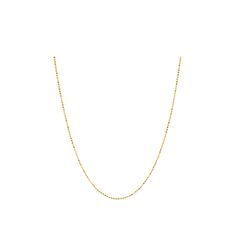 Gold Faceted Ball Chain in 14k yellow gold Dainty Yellow Gold Ball Chain Jewelry, Gold Ball Chain Classic Necklace, Classic Gold Ball Chain Necklace, White 14k Gold-filled Necklace With Delicate Chain, 14k Gold-filled Ball Chain Necklace, Simple Look, Necklace Charms, Bar Stud Earrings, Bar Studs