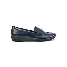 Elevate any outfit in the Aerilyn casual loafers. It features a slip-on silhouette, superior arch support and a lightweight design. Plus, it offers a cushioned insole for maximum comfort. Size: 9.  Color: Blue.  Gender: female.  Age Group: adult. Comfortable Slip-on Loafers With Arch Support, Blue Slip-on Moccasins For Business Casual, Casual Loafers With Cushioned Footbed For Office, Blue Classic Flats For Work, Casual Office Loafers With Cushioned Footbed, Classic Blue Flats For Work, Classic Blue Flats For Workwear, Blue Casual Flats With Ortholite Insole, Classic Comfortable Slip-on Loafers