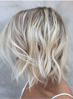 . Bob Lung, Trendy We Fryzurach, Bob Hair Color, Blonde Lob, Balayage Bob, Medium Bob Hairstyles, Choppy Bob, Ash Blonde Hair, Long Bob Hairstyles