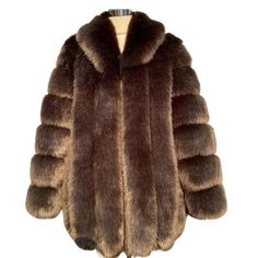 HQL Women's Fine Fashion Elegant Faux Fur Collar Coat Mink Coats, Faux Fur Collar Coat, Nyc Outfits, Womens Faux Fur Coat, Winter Fur Coats, Jacket Collection, Fur Collar Coat, Fur Clothing, Mink Fur Coat