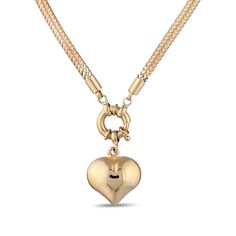 "\"Sailor Lock Heart Charm Necklace | 14k Gold Hollow Snake Chain Necklace Fine Jewelry | Puffed Heart Pendant | Gift for Her\" * Material: 14k Solid Gold * Weight: 7,96gram -%10 due to size) Contact me if you are unsure about length. ∙ P R O D U C T I O N ∙ * All of my products are handmade and crafted with care and love:) * All of my products are SOLID GOLD, no gold fill, no gold coating. Also there are no other metals used so all items are hypoallergenic. * Raw materials are coming from histo Rose Gold Heart Charm Necklace For Valentine's Day, Valentine's Day Rose Gold Chain Necklace With Heart Charm, Heart-shaped Tarnish Resistant Chain Necklace For Anniversary, Heart-shaped Tarnish-resistant Chain Necklace For Anniversary, Rose Gold Heart Chain Necklace For Valentine's Day, Heart Shaped Rose Gold Chain Necklace For Valentine's Day, Heart-shaped Rose Gold Chain Necklace For Valentine's Day, Heart-shaped Tarnish Resistant Chain Necklace For Valentine's Day, Tarnish Resistant Heart Chain Necklace For Valentine's Day