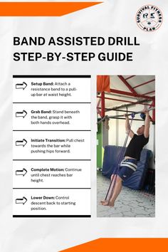 an instruction manual for how to use the band assist drill step - by - step guide