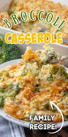 broccoli casserole recipe with family recipe