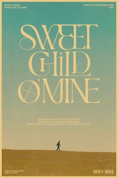 the poster for sweet girl o'mine shows a person walking across a grassy field