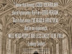 an old photo with a quote from the great gargonance book by lenny snicket