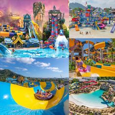 Andamanda Phuket Water Park Cheap Ticket - Phuket Tours Phuket Shopping, Thai Mythology, Slides For Kids, Water Park Rides, Water Rides, Thailand Vacation, Stay Weird, Kids Slide, Living In New York