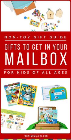 gifts to get in your mailbox for kids