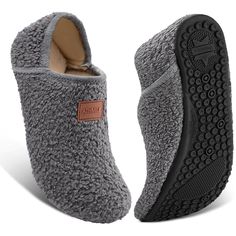 PRICES MAY VARY. Crafted with teddy and super soft fleece for indulgent softness, Athmile slippers for women men indoor offer a cocoon-like embrace for your feet. Slip them on effortlessly with two versatile options: closed back or step-on design, perfect for indoor and outdoor use. Experience the ultimate with slip-on style and sturdy construction, making womens mens slippers socks perfect for quick errands or lazy weekends at home. Super lightweigt, barefoot slippers feel and flexible just lik House Shoes Women's, Best Barefoot Shoes, Slippers Socks, Yoga Outdoor, Comfy Slippers, Bedroom Slippers, Slippers For Women, Fuzzy Slippers, Slippers Cozy