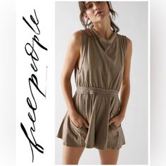 Free People Sumner Slumbers Romper Last 1 Price Firm- Unless Bundled Get Ready For Spring/Summer Sizes: Xs Color: “Cocoa” Nwt Retail: $88.00 Material: 100% Soft Cotton Sold Out On Fp Site Style No. 68407220; Color Code: Effortlessly Done-In-One, This Cozy Romper Is Featured In A Relaxed Muscle Silhouette With Raised Seam Detailing, High Cowl Neckline And Keyhole Open Back Feature For Added Shape. Dropped Armholes Dropped Side Pockets Back Button Closures Intimately Our Softest Intimates And Best Brown Loungewear Jumpsuits With Pockets, Beige Casual Jumpsuits And Rompers For Daywear, Casual Beige Jumpsuits And Rompers For Daywear, Beige Jumpsuits And Rompers For Fall Loungewear, Casual Spring Sleep Jumpsuits And Rompers, Casual Cotton Jumpsuits And Rompers For Sleep, Cotton Summer Sleep Jumpsuits And Rompers, Neutral Summer Casual Jumpsuits And Rompers, Neutral Casual Jumpsuits And Rompers For Summer