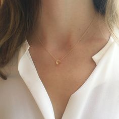 Dainty Genuine Citrine Necklace Gift for Her November | Etsy Minimalist Birthstone Necklace For Wedding, Minimalist Wedding Birthstone Necklace, Minimalist Rose Gold Round Pendant Birthstone Necklace, Delicate Initial Pendant Necklace, Minimalist Round Birthstone Necklace Gift For Her, Minimalist Rose Gold Birthstone Necklace, Minimalist Initial Necklace For Wedding, Tiny Minimalist Birthstone Necklace For Gift, Minimalist Tiny Birthstone Necklace As Gift