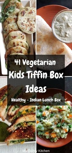 41 Kids Tiffin Box Recipes - My Dainty Kitchen Get list of 41+ kids tiffin box recipe ideas. All are easy and quick recipes. These are vegetarian Indian lunchbox recipes for kids. These include variety of sandwiches, parathas, rice and some kids friendly lunch ideas. #kidstiffinbox, #tiffinboxrecipes, #lunchboxrecipes, #healthykidstiffinbox, #easykidsrecipes, #quickrecipeideas Healthy Food Ideas Vegetarian, Kids Food Ideas Healthy, Easy Healthy Recipes For Kids, Quick Lunch Recipes Vegetarian, Lunch Box Ideas Vegetarian, Quick Lunch Recipes For Kids, Quick Indian Lunch Recipes, Easy Tiffin Ideas, Easy Vegetarian Recipes Indian