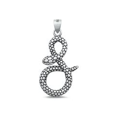 Sterling Silver Oxidized Infinity Snake Pendant Oxidized Charm .925 New Jewelry Female Unisex All our silver jewelry is crafted from .925 silver also commonly referred to as sterling silver. Sterling silver is the standard for beautiful high-quality silver jewelry and cannot be replicated by lower priced silver plated jewelry. It is 92.5% pure silver, mixed with alloys to add strength and durability to stand the test of time. Keep your fine jewelry shiny and elegant by storing it properly. Jewel Infinity Snake, Tarnish Remover, Snake Pendant, Silver Plated Jewelry, New Jewelry, Pure Silver, Plastic Bag, Womens Watches, Womens Necklaces