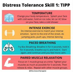 Distress Tolerance Worksheets, Distress Tolerance Skills, Dbt Therapy, Distress Tolerance, Border Line, Dbt Skills, Dialectical Behavior Therapy, Mental Health Therapy, Counseling Resources