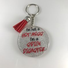 Acrylic and Vinyl custom keychain Diy Acrylic Keychain Ideas, Vinyl Projects Ideas, Vinyl Keychain Ideas, Sublimation Keychain Ideas, Cricut Vinyl Ideas, Acrylic Keychain Ideas, Acrylic Rounds, Circuit Machine, Mirror Car Accessories