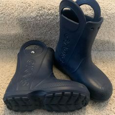 New Cros Boots 1 Unisex! Blue Non-slip Boots For Outdoor, Casual Slip-resistant Rain Boots, Blue Waterproof Rain Boots With Round Toe, Waterproof Blue Rain Boots With Round Toe, Casual Slip-resistant Rain Boots With Round Toe, Casual Slip-resistant Round Toe Rain Boots, Casual Non-slip Boots With Round Toe, Casual Non-slip Round Toe Boots, Casual Slip-resistant Boots With Closed Toe