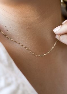 Just need a chain? Our dainty 14k gold filled chain necklaces are made to last a lifetime! G I F T * P O U C H https://www.etsy.com/listing/1040475573/gift-pouch-add-on?ref=shop_home_active_1&frs=1 Dainty Everyday Jewelry With Rolo Chain, Delicate Charm Necklace With Chain For Everyday, Dainty Everyday Chain Necklace, Simple Everyday Cable Chain Necklace, Dainty Cable Chain Necklace For Everyday, Everyday Delicate Chain Necklace, Delicate Rolo Chain Necklace For Everyday, Delicate Rolo Chain Necklace, Classic Charm Necklace With Delicate Chain For Everyday