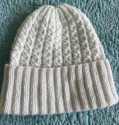 New, Handmade Hat. Made of wool. White color. White Knitted Winter Hat, White Knitted Hats For Cold Weather, Warm White Wool Hat, Knitted Baby Blanket, Baby Yellow, Wool Shawl, Handmade Hat, Wool Hat, Lace Knitting