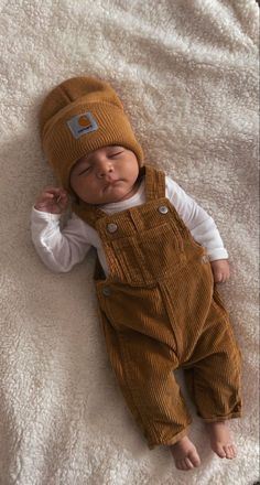 Baby boy outfit ideas, baby boy clothes, carhartt beanie, baby boy beanies, baby boy outfits newborn, baby boy outfits aesthetic Baby Time, Everything Baby, Baby Outfits