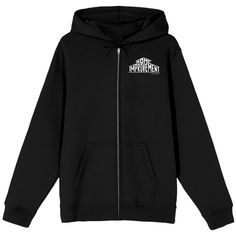 Channel your inner Tim “The Toolman” Taylor with this eye-catching zip-up hoodie! The officially licensed Home Improvement hoodie has been custom-designed with the series’ iconic logo on the front left side of the chest. Its black hue makes it a versatile addition to your wardrobe, and the attached hood keeps you cozy and stylish in cooler weather. Crafted from a high-quality blend of 60% cotton and 40% polyester, the zip-up hoodie ensures both comfort and durability. And when it's time for a re Acdc Angus Young, Black Zip Hoodie, Black Hooded Sweatshirt, Angus Young, Hoodie Xxl, Iconic Logo, Black Zip Ups, Cooler Weather, Zipper Hoodie