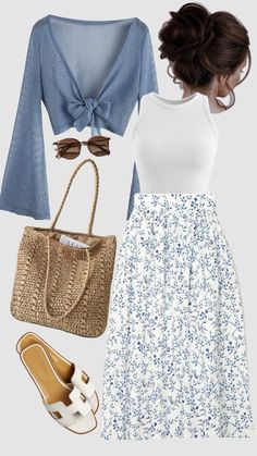 Teacher Warm Weather Outfits, Modest 2024 Fashion Trends, Cute Modest Outfits Dresses, Cute And Modest Outfits, Modest Beach Dress, Modest Summer Aesthetic, Casual Coastal Outfits, Cute Modest Outfits Summer, Conservative Summer Outfit