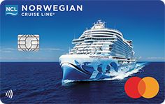 a cruise card with the word norwegian on it