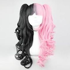 Super Cute Long Pink/Black 2 Toned Wig. Comes With Detachable Pigtails. Mix And Match For A Cute Look The Detachable Pigtails Are Totally Brand New And Never Taken Out; However, The Wig Itself Has Some Tangles In It Feel Free To Send Offers And Add To Bundles :) Melanie Martinez, Mix N Match, Mix And Match, Tangled, Pink Black, Pink Ladies, Wigs, Black Pink, Super Cute