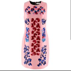 Peter Pilotto Pink Embellished Sleeveless Dress Light Pink Wool Crepe Dress Mother Of Pearl Style Embellishments Us Size 6 Nwot Sleeveless Silk Floral Dress, Embellished Sleeveless Silk Dress, Designer Embellished Dress For Spring, Spring Sleeveless Embellished Dress, Silk Sleeveless Embellished Mini Dress, Formal Summer Embellished Sleeveless Dress, Pink Embellished A-line Dress, Designer Sleeveless Evening Dresses, Pink A-line Embellished Dress