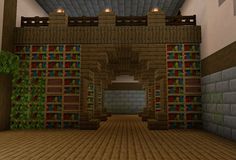 a large room filled with lots of books