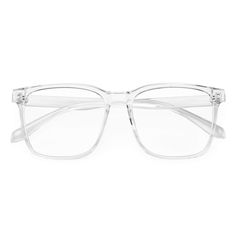 PRICES MAY VARY. 【OVERSIZED SQUARE DESIGN】Stylish oversized frame design, ideal for almost every kind of face, comfortable daily wear and popular among men and women. The frames fits any look whether casual, high-fashion or classically elegant. 【BLUE LIGHT FILTER & REPLACEABLE LENS】Reduce symptoms of eyestrain during prolonged computer exposure. These frames are best used as indoor lenses for long hours of computer use to maintain natural sleep patterns and eye protection. The original lenses ca Cute Glasses Frames, Specs Frame, Clear Glasses Frames, Cute Glasses, Clear Glasses, Blue Light Glasses, Stylish Glasses, Dream Gift