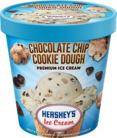 Hershey's Creamy Ice-cream Pint - Cypress Sweets Chocolate Chip Cookies Dough, Cookies Dough, Creamy Ice Cream, Premium Ice Cream, Brownie Batter, Hershey Chocolate, Butter Pecan