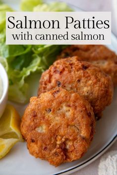 Hello, comfort food! This easy recipe uses canned salmon to create extra crispy salmon patties. Dip in tartar sauce or ranch for a quick dinner! Classic Salmon Patties, Crispy Salmon Patties, Salmon Fishcakes Recipe, Salmon Patties With Canned Salmon, Southern Salmon Patties Recipe, Salmon Patty Recipes Canned, Can Salmon Patties Recipe, Air Fryer Salmon Patties Recipe Canned, Easy Salmon Patties Recipe Simple