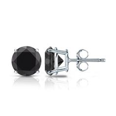 These are the nicest black stud earrings on the market, If you're looking for a strong life lasting set of fine black onyx stud earrings then look no further. These are made with the strongest 14k gold color of your choice and top quality black onyx with a metallic luster. * Black Onyx is known to be rivaled by Black diamond for their appearances are equal in quality of look and quality of luster. * In Feng Shui, the color black is associated with wealth and wisdom. It represents flexibility and Gift Black Diamond Round Earrings, Gift Round Black Diamond Earrings, Internally Threaded Black Sterling Silver Earrings, Black Diamond Earrings For Gift, Black Diamond Stud Earrings, Stud Earrings Black, Black Diamond Earrings Studs, Black Diamond Studs, Earrings White Gold