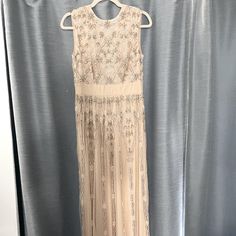 Purchased In Europe This Beaded Maxi Dress Will Be Perfect For Wedding Party, Prom Or Other Fancy Event. Never Worn, New Without Tags. Old Hollywood Party, Lace And Beads, Fancy Event, Beaded Maxi Dress, Hollywood Party, Old Hollywood, Wedding Guest, Wedding Party, Colorful Dresses