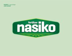 a green and white logo with the word nasiko in it's center, against a light green background