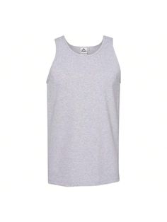 6 oz./yd (US) 10 oz./L yd (CA),100% cotton. Athletic Heather: 90/10 cotton/polyester. Charcoal Heather: 50/50 cotton/polyester. Pre-shrunk . Classic fit. Bound neck and armholes . Double-needle bottom hem. Tear away label.Classic Tank Top (Athletic Heather) Grey    Fabric   Non-Stretch  Men Clothing, size features are:Bust: ,Length: ,Sleeve Length: Men's Tank, Men Clothing, Grey Fabric, 50 50, Heather Gray, All Fashion, Heathers, Heather Grey, Length Sleeve