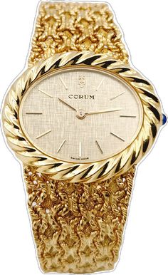 Corum Watches, Vintage Watches Women, New Rolex, Watch Movement, Watch Brands, Gold Watch, Bracelet Sizes, Vintage Watches, Womens Watches