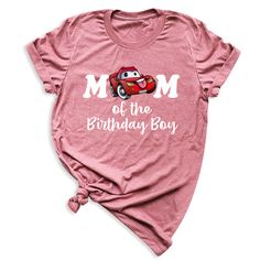 🚗 Rev up the birthday fun with our cars birthday shirt! 🎉 Perfect for little racers and big fans of all things automotive! Casual Tops With Cartoon Print For Birthdays, Casual Tops With Cartoon Print For Birthday, Casual Cartoon Print Tops For Birthday, Graphic Tee With Character Print For Birthday, Casual Character Print Top For Birthday, Casual Red Shirt For Birthday, Graphic Tee With Character Print For Birthdays, Birthday Graphic Tee With Character Print, Cars Themed Shirts