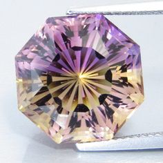 14.10Cts Unique Ultra Quality Natural Ametrine  Octagonal Cut Loose Gem Cut Loose, Gems, Gemstones, Nature