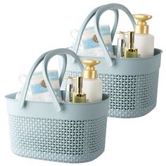 PRICES MAY VARY. ❤️【Multipurpose】: 2 Pack Shower Basket Multipurpose plastic storage bins for closet, bathroom, bedroom, kitchen pantry, college dorm, laundry room, and office. ❤️【Ideal size】: Perfect sized caddy to tuck away in closets, storage cubes or on a shelf for extra storage. Bathroom Storage Basket Great for bath & beauty products, toys, school supplies and more. ❤️【BPA-free】: shower caddy dorm Made of thick and flexible plastic material, making the basket resistant to pressure, not eas Shower Caddy Dorm, College Dorm Kitchen, Dorm Laundry Room, Dorm Shower Caddy, Bathroom College, Dorm Laundry, Craft Room Closet, Bathroom Storage Basket, Pantry Laundry Room