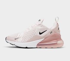 Nike Air Max 270 Light Soft Pink Black White Sneakers AH6789-604 Women's 10. New without box. POLICY Payment Option • Payment must be received within 48 hours after purchase. Shipping • Shipping will be processed within 1 business day of purchase, after payment is secured. • If your item arrives not as described or is defective, return is accepted for a refund within 30 days of purchase. Returned item must be in same condition as it was received, unworn, unused, and with all contents of the original packaging (box, tags, labels, accessories, etc.) intact. Please take a minute to browse through the other great items up for sale. Our goal is to bring you the highest quality products at the lowest price possible. If you have any questions about this item, please feel free to message us. We tr Nike Air Max Premium, Neon Running Shoes, Nike Air Max 360, Black Sneakers Women, Nike Training Shoes, Workout Sneakers, Nike Air Max Excee, Nike Classic Cortez, Lululemon Yoga