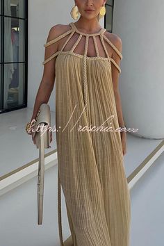 Macrame Dress, Maxi Dress Sale, Column Gown, Khaki Dress, Pink Maxi Dress, Maxi Dress Blue, Boho Stil, Colourful Outfits, Dress Size Chart